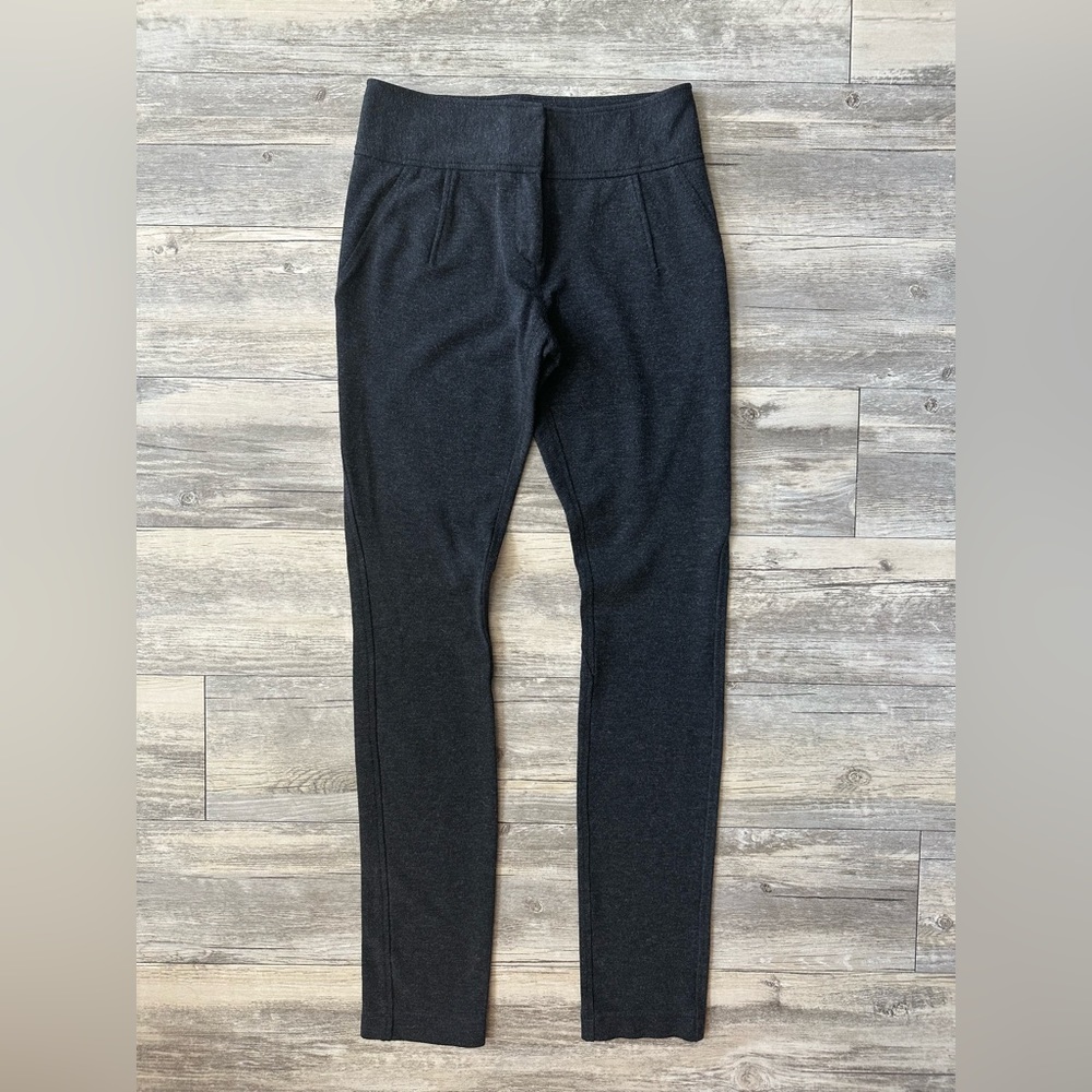 Diane Von Furstenberg Structured Legging Charcoal Women’s Size 2